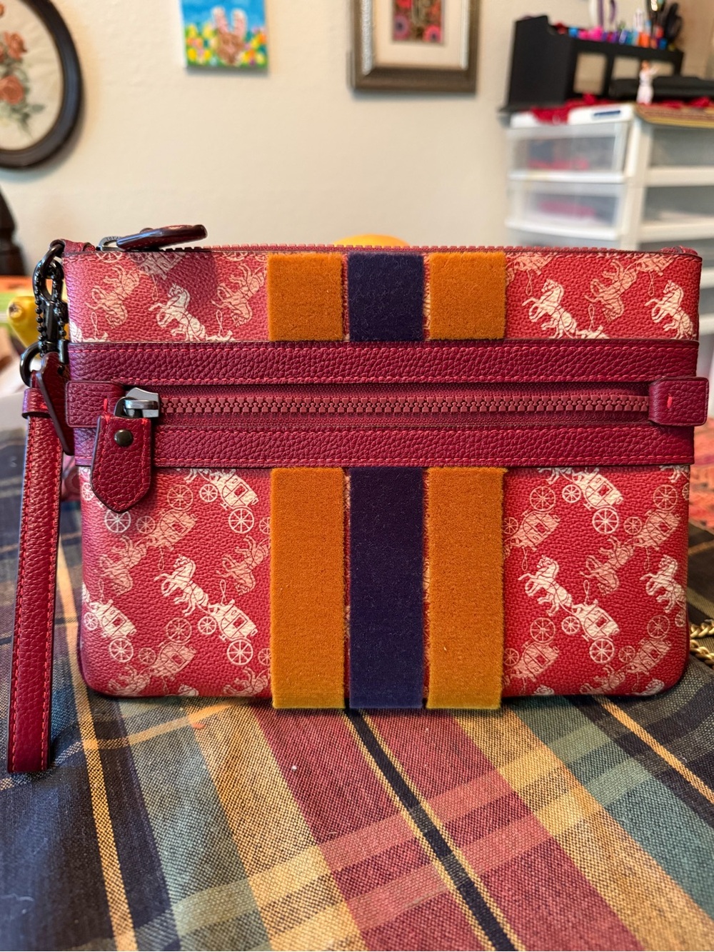 Coach Large Wristlet